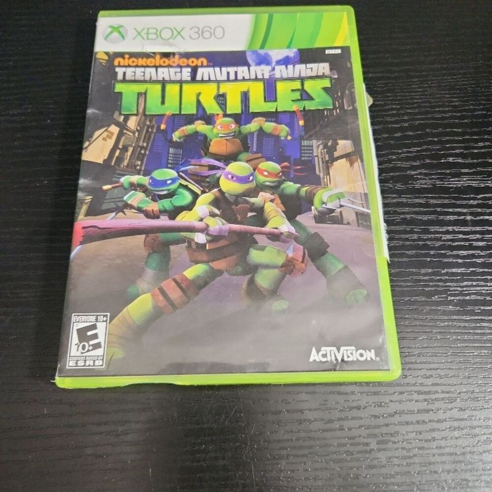 Nickelodeon Teenage Mutant Ninja Turtles Xbox 360‎ Action Game Activision